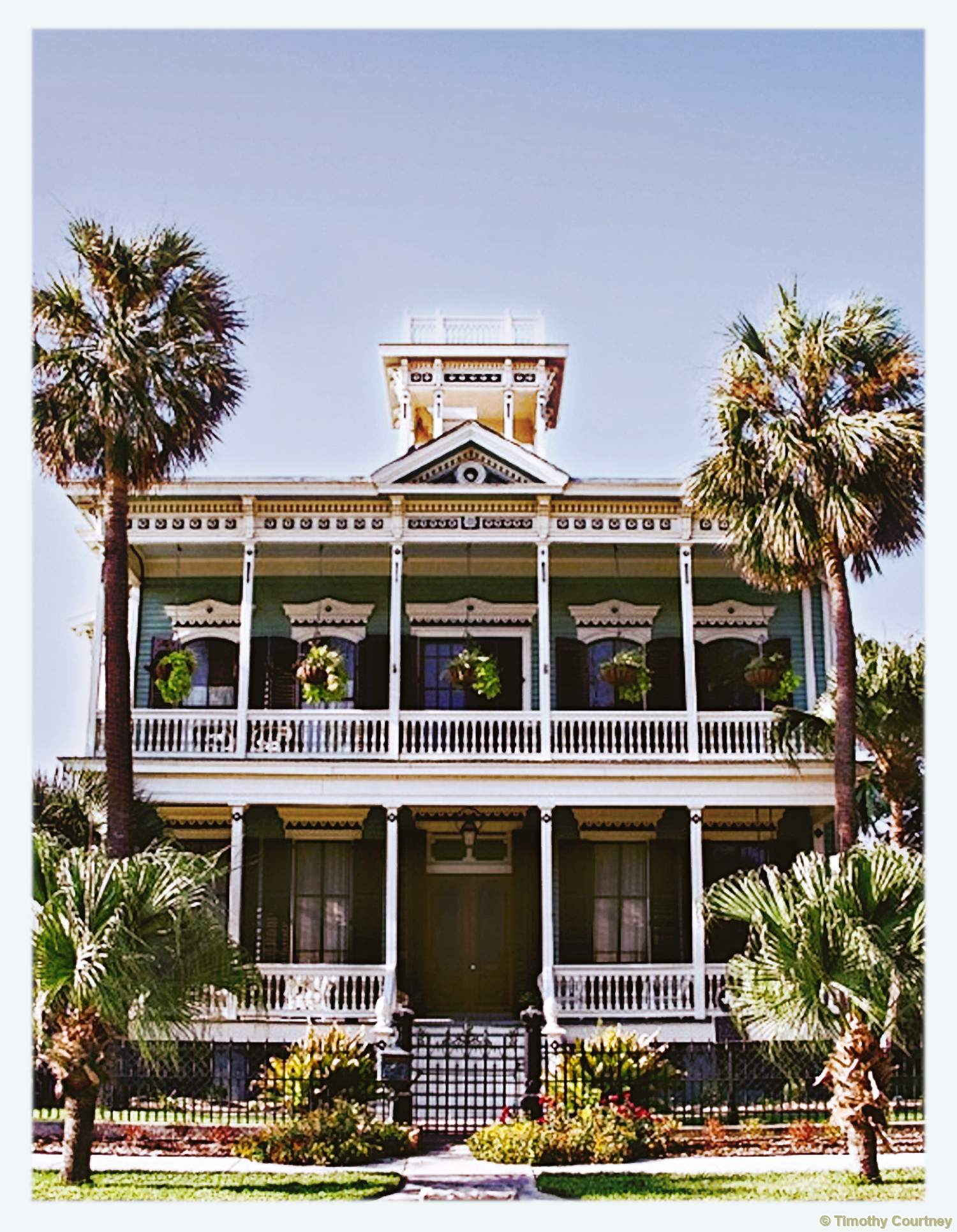 This is the Galveston residence of Julius H Ruhl which is a historical landmark