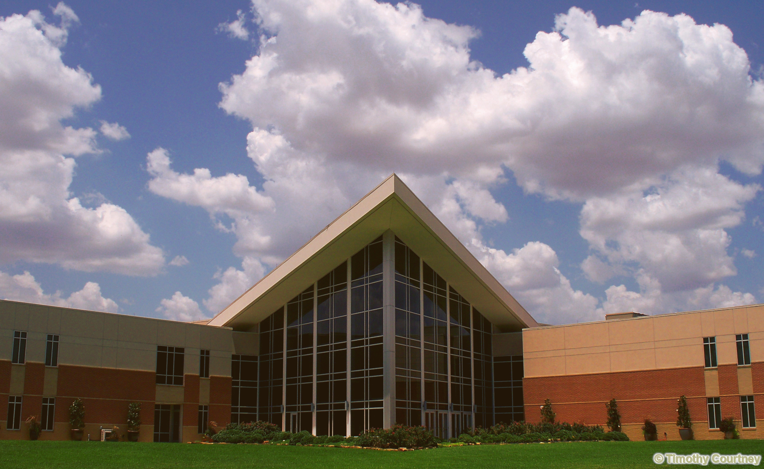 Faithbridge Church Under Beautiful Clouds Near Stuebner Airline