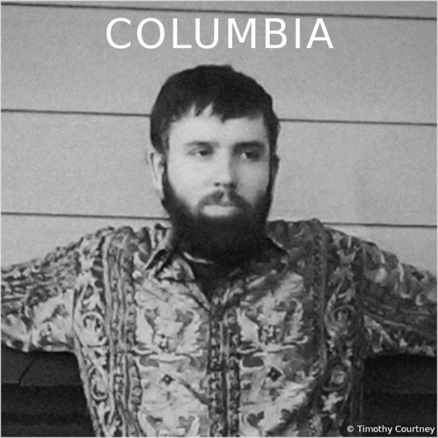 Columbia is a beautiful black and white fashion photo.