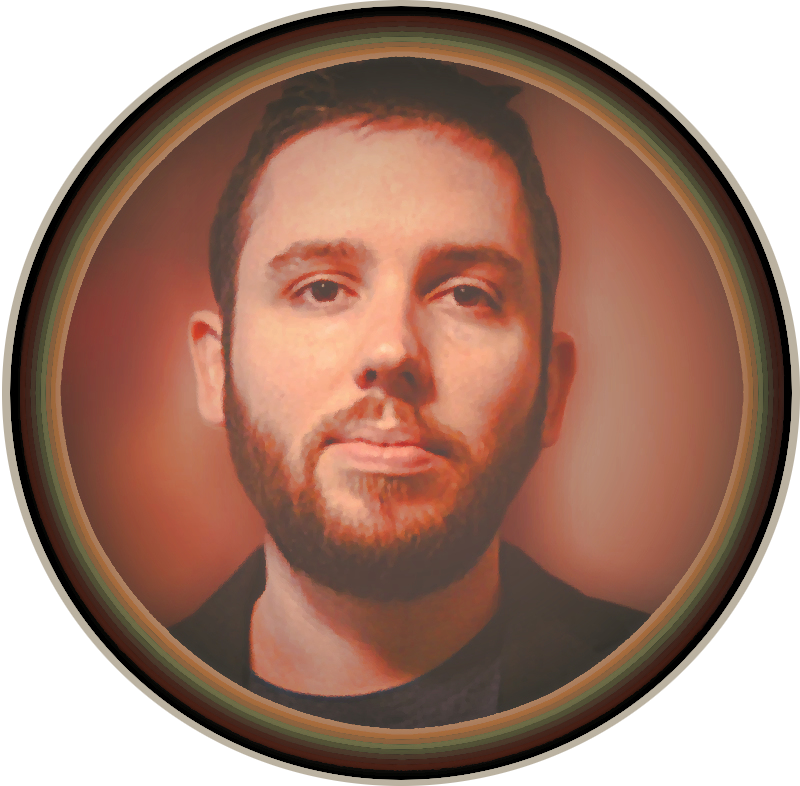 Portrait of Artist Timothy Courtney