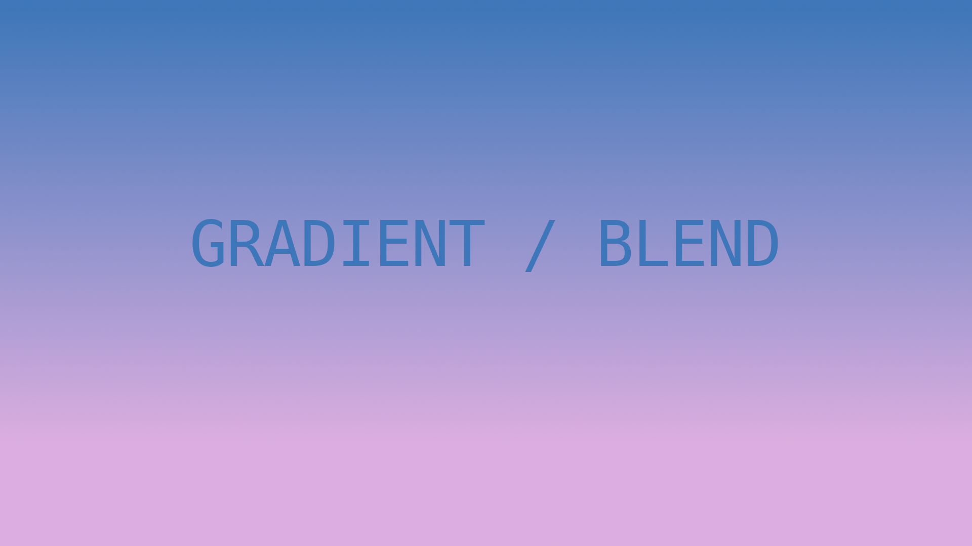 This is a vertical blend which can be known as a gradient, of pink to blue which demonstrates an example of the editing information taught in the help video.