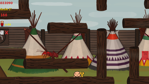 Fog Log Fury Level in Lucas the Game by Timothy Courtney